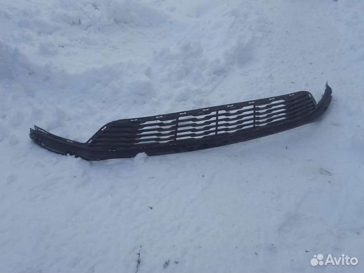 Решетка бампера kia рио