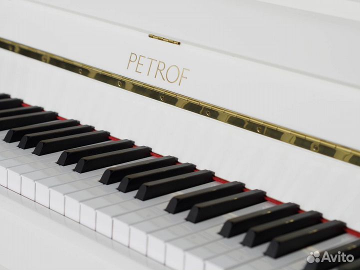 Пианино Petrof Middle P 118 M1 белое + доставка