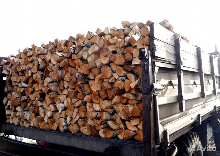 Дрова в чурках
