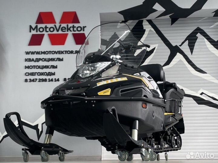 Снегоход Stels Ставр MS600 (компл. Люкс) Черный