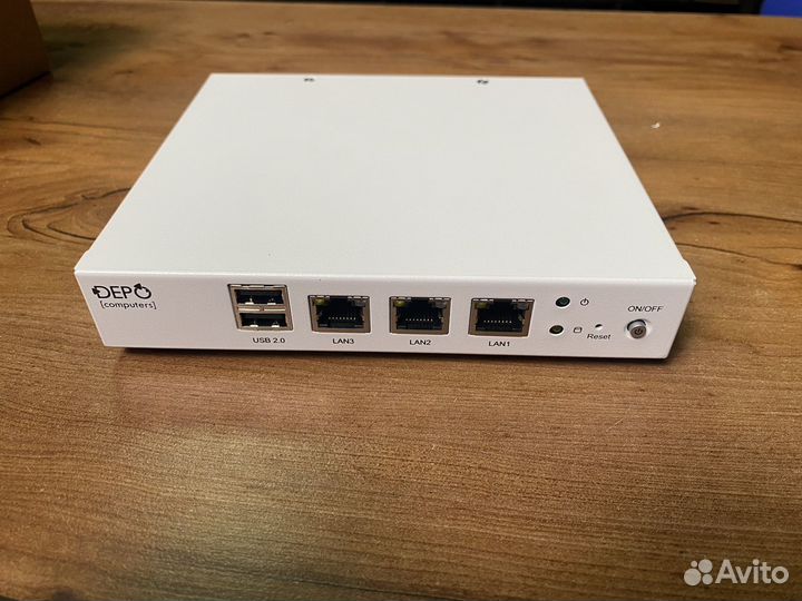 Мини пк Lanner Lec-7233 depo intel celerone N2807