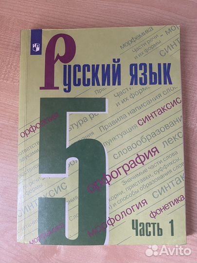 Учебник по русскому языку 5 класс ладыженская