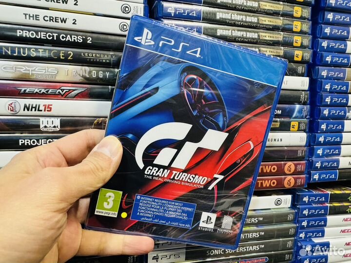 Gran turismo 7 ps4 диск новый