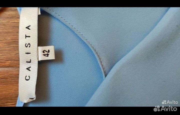 Голубое платье 42 р