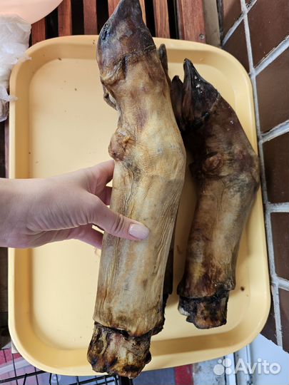 Сушеные говяжьи ноги для собак