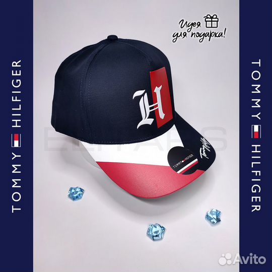 Бейсболка Tommy Hilfiger Lewis Hamilton 2024 синяя