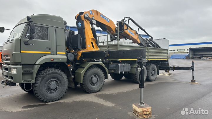 КАМАЗ 6560 с КМУ, 2020