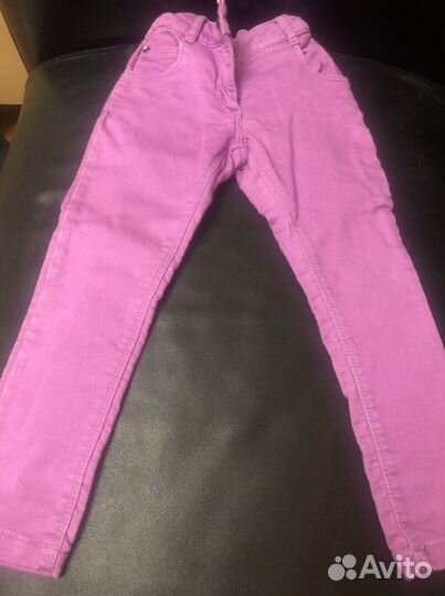Джинсы для девочки 98