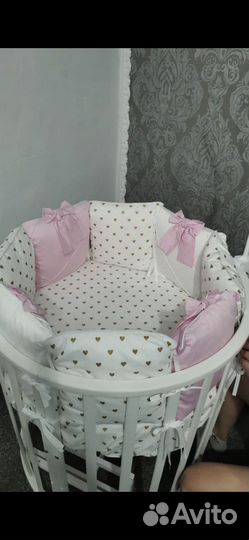 Бортики в детскую кроватку