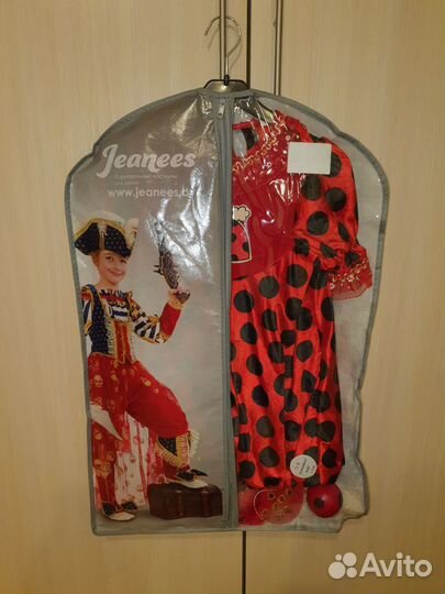 Jeanees карнавальный костюм божья коровка