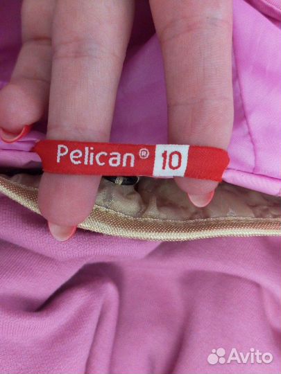 Куртка плащ на девочку Pelican 10