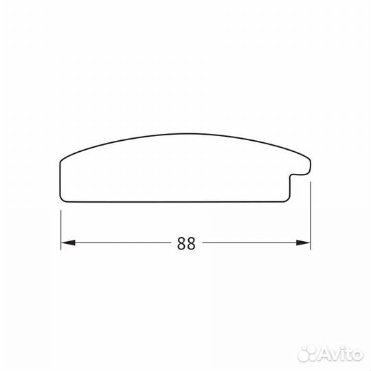 Зеркало Evoform Octagon BY 3878 67x67 серебряная