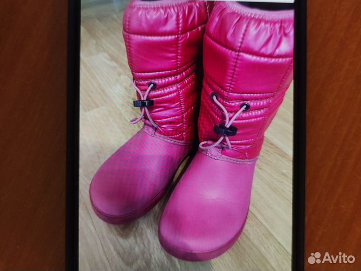 Сапоги crocs w7