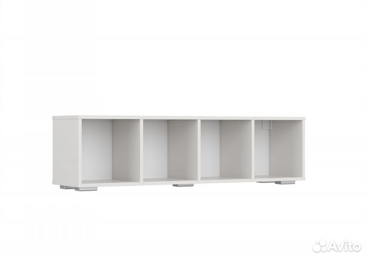 Стеллаж секционный белый