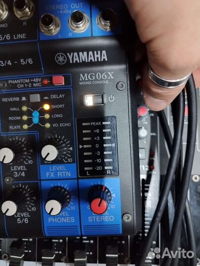 Микшерный пульт yamaha mg06x