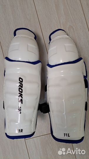 Хоккейные щитки на колени для мальчика