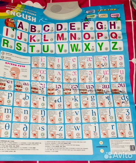 Говорящая азбука English