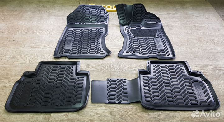 Коврики в салон Subaru Forester 5 (2018-н.в) Пруль