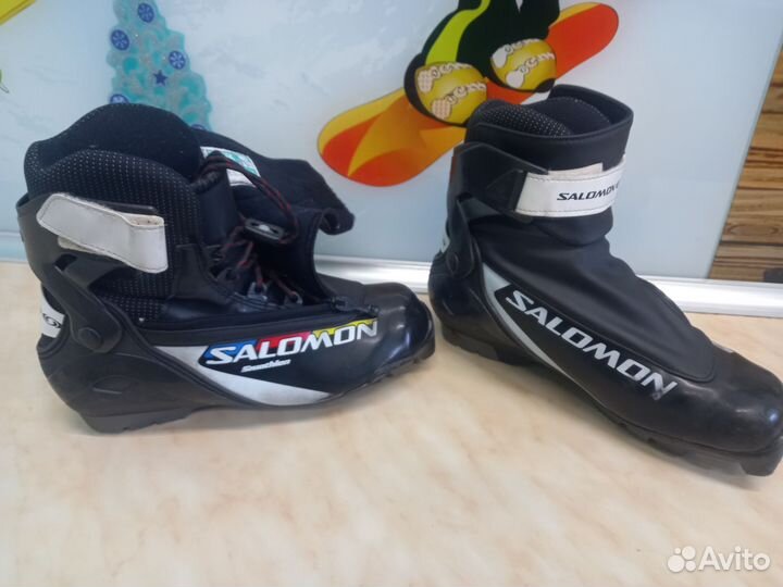 Лыжные ботинки salomon sns pilot