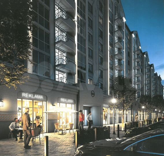 2-к. квартира, 57,9 м², 1/9 эт.