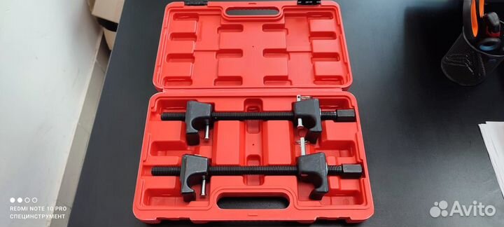 Стяжки пружин 300 мм (кованые крюки с фиксаторами)