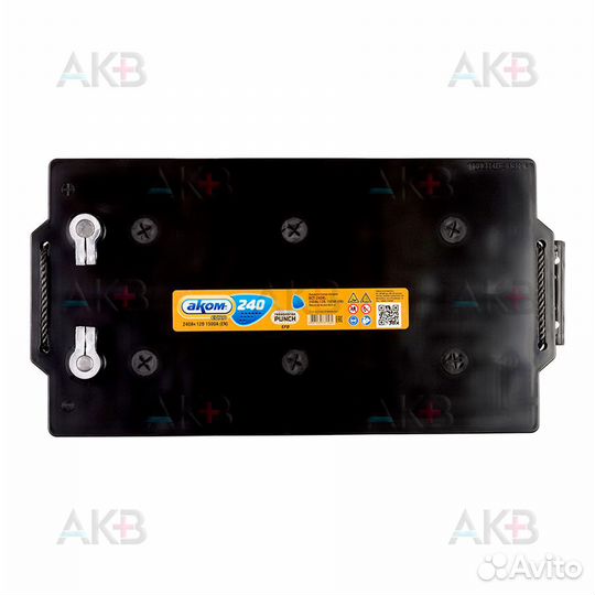 Аккумулятор автомобильный Аком + EFB 240E 12V Ач 2