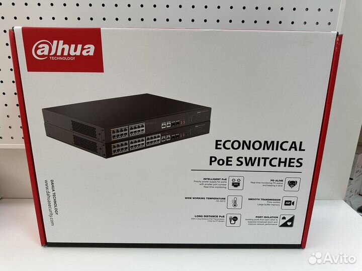 16 портовый Poe Dahua DH-PFS3218-16ET-135