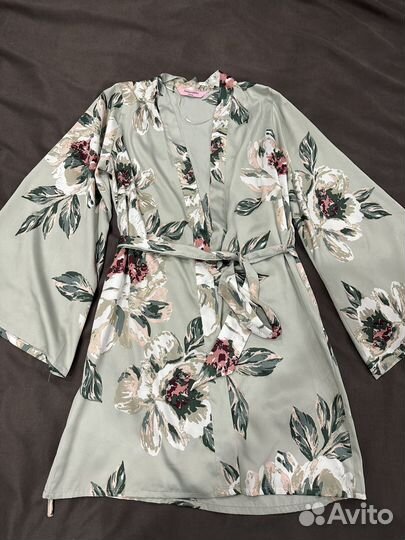 Шелковый халат