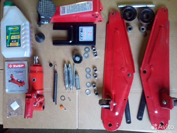 Ремонт подкатного домкрата