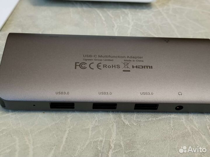Usb концентратор 10 в 1 Ugreen