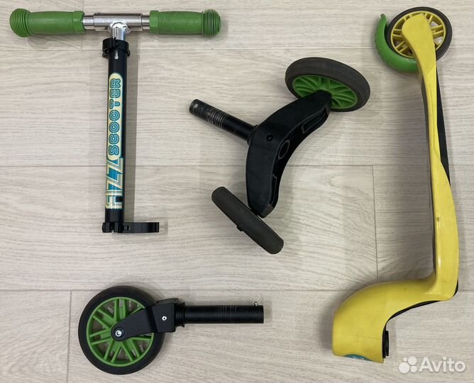 Детский самокат 2/3-х колесный