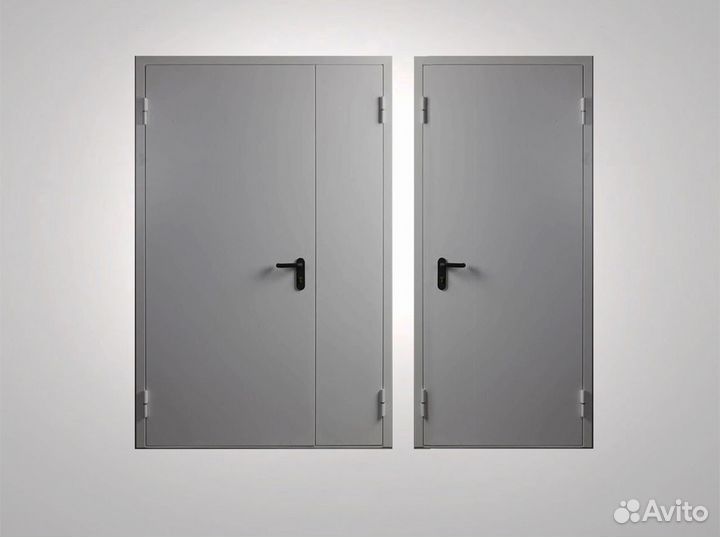 Дверь противопожарная металлическая еi-60
