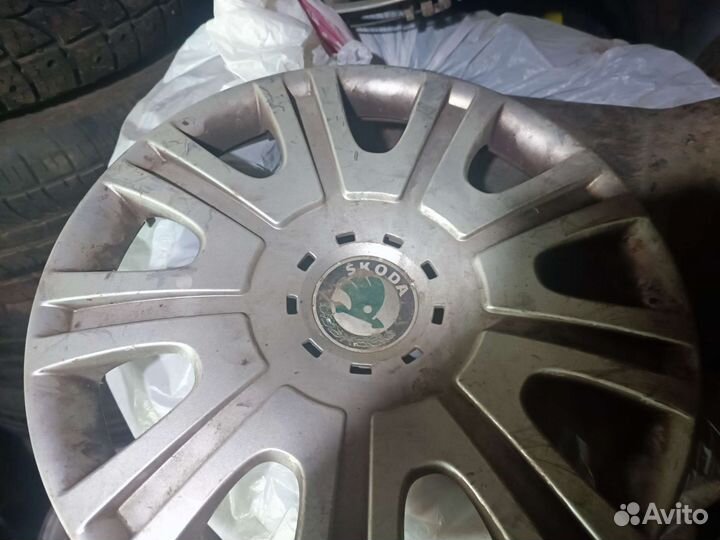 Колпаки шкода оригинал