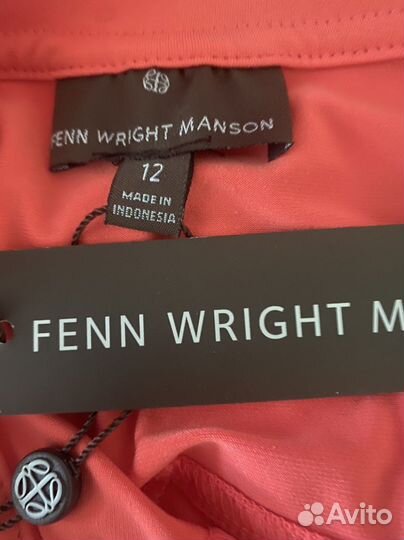 Платье алое коралловое красное новое 46 р