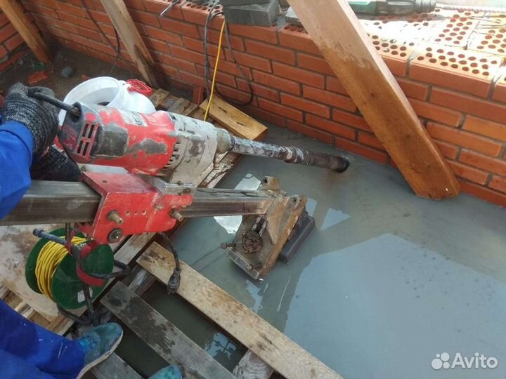 Алмазное бурение алмазное сверление отверстий