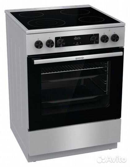 Плита Электрическая Gorenje gecs6C70XC нержавеющая