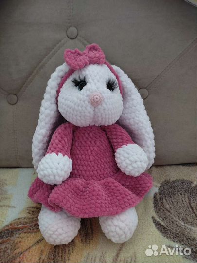 Мягкая игрушка заяц/зайка