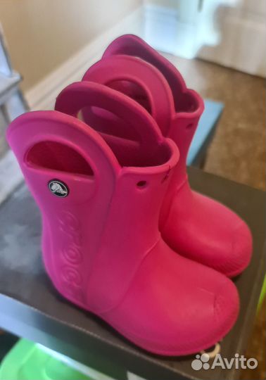 Резиновые сапоги Crocs 23-24 размер