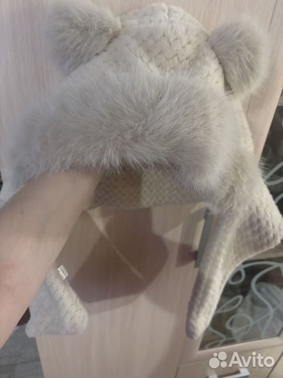 Шапка зимняя для девочки