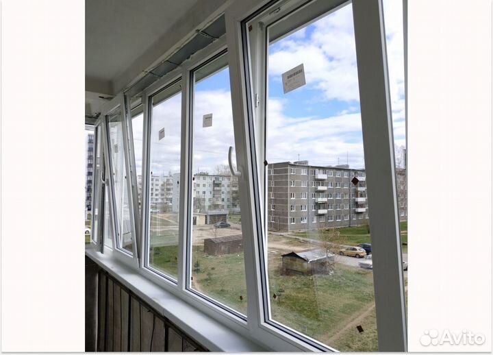 Окна на балкон