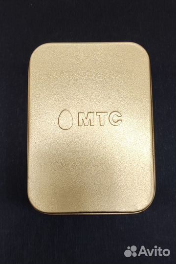 Зажигалка бензиновая рекламная МТС типа Zippo