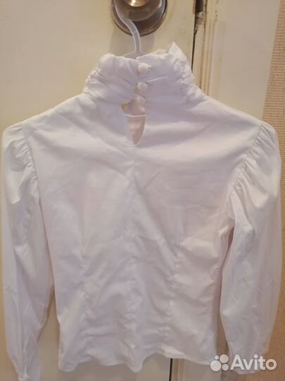 Блузка белая для девочек