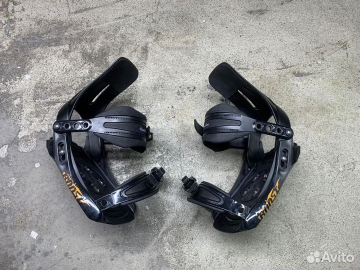 Крепления для сноуборда L Black Fire Boost