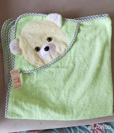 Полотенце с уголком детское