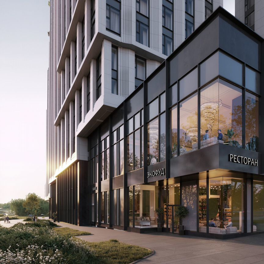 1-к. квартира, 61,2 м², 15/43 эт.