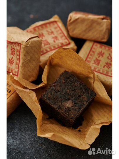 Китайский чай шу пуэр прессованный