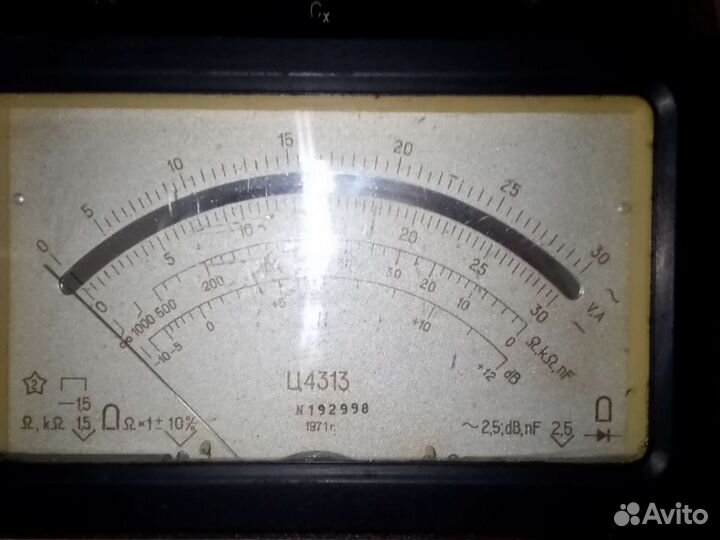 Тестер мультиметр СССР