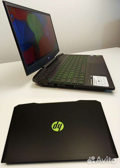 Новый игровой ноутбук HP pavilion gaming 15-dk0068