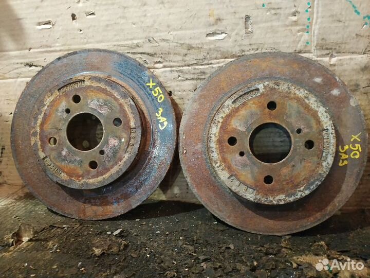 Диски тормозные задние lifan X50