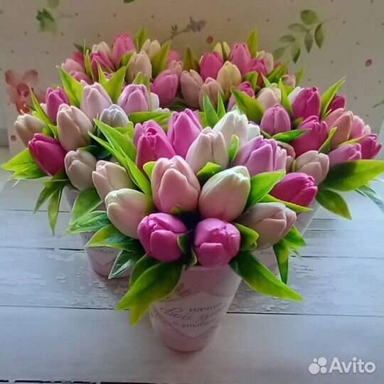 Букеты из мыла ручной работы